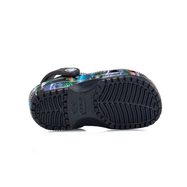 Træsko Crocs Classic Dino Clog Sort 22