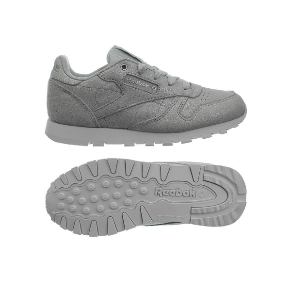 Puolikengät Reebok Classic Leather Kids Hopeanväriset,Harmaat 30