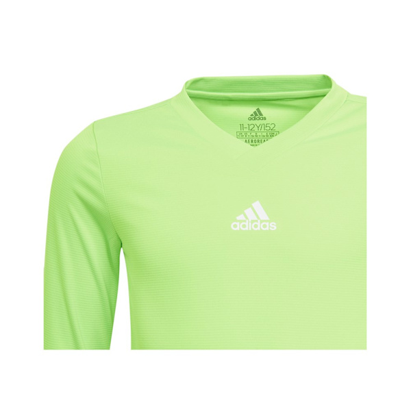T-shirts Adidas JR Team Base Celadon 135 - 140 cm/S