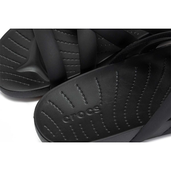 Tøffel Crocs Splash Strappy Sandal Sort 36