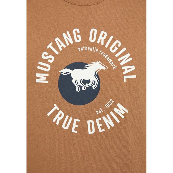 T-shirts Mustang Alexia C Print Brun 182 - 187 cm/XL