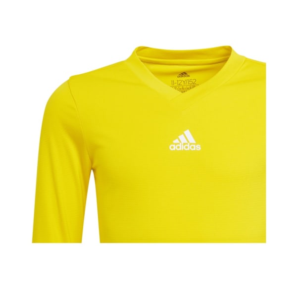 T-paidat Adidas JR Team Base Tee Keltaiset 111 - 116 cm/XXS