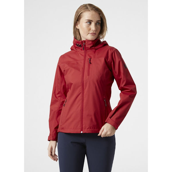 takki Helly Hansen Crew Hooded Midlayer Punainen 170 - 174 cm/L