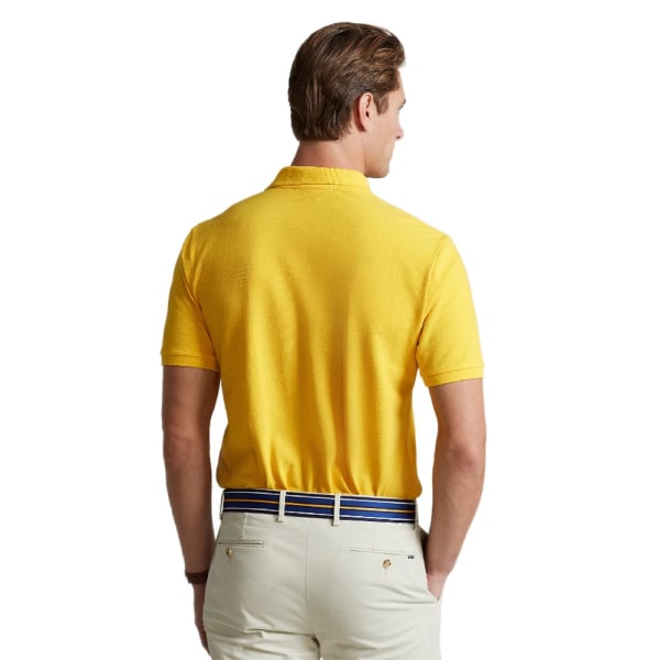 Shirts Ralph Lauren Polo Slim Fit Mesh Gula 168 - 172 cm/XS