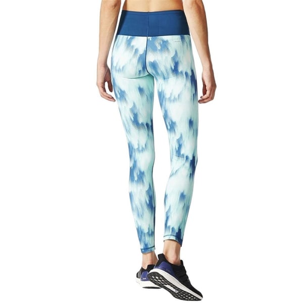 Byxor Adidas Longtight All Over Print Blå 152 - 157 cm/XS