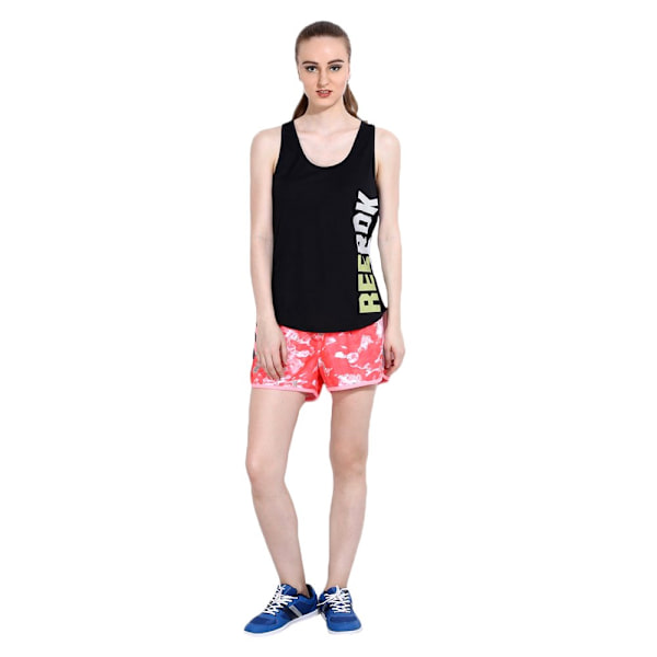 Shirts Reebok Aerobics Graphic Svarta 158 - 163 cm/XS