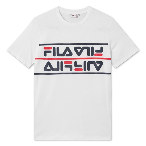T-paidat Fila Salman Tee Valkoiset 168 - 173 cm/S