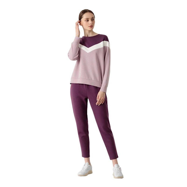 Sweatshirts 4F BLD025 Körsbär,Rosa 174 - 177 cm/XXL