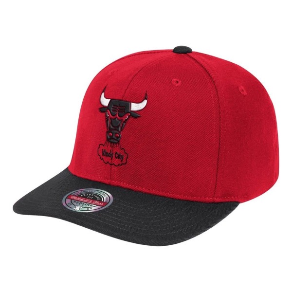 Mössar Mitchell & Ness Chicago Bulls Snapback Röda Produkt av avvikande storlek