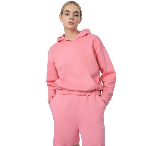 Puserot je Fleecet 4F SS23TSWSF25554S Vaaleanpunaiset 174 - 177 cm/XL