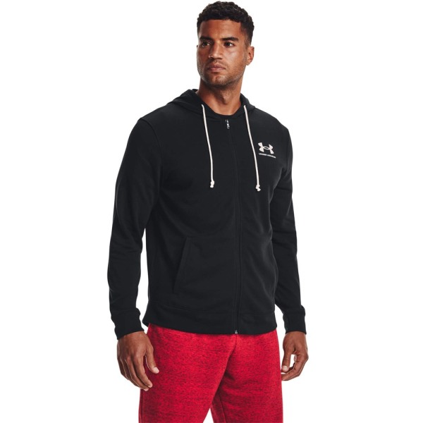 Sweatshirts Under Armour Rival Terry LC FZ Sort 173 - 177 cm/S