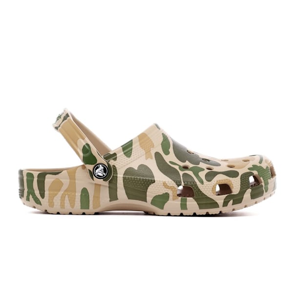 Træsko Crocs Classic Printed Camo Brun,Grøn 36