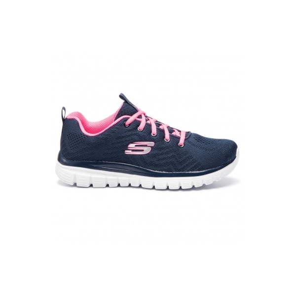 Puolikengät Skechers Graceful Get Connected Tummansininen 39