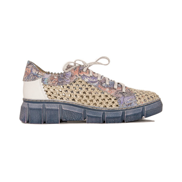Sneakers low Maciejka 0585006001 Gul,Flåde 41