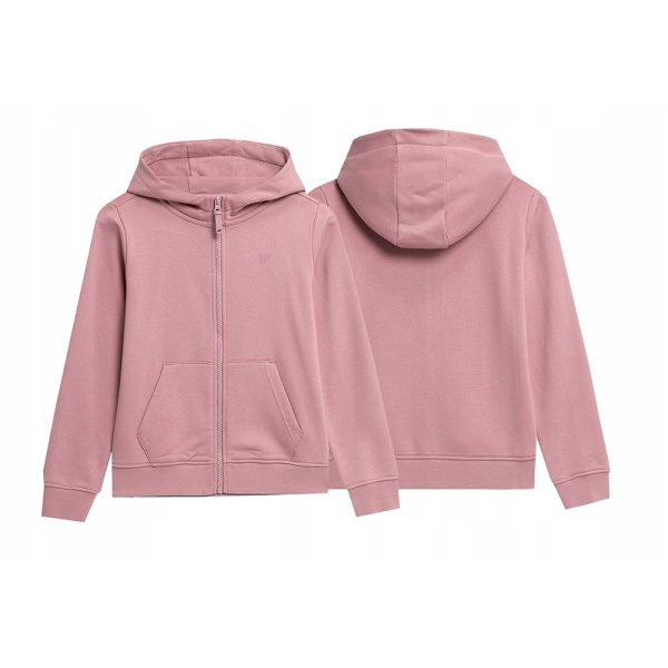 Sweatshirts 4F JSS23TSWSF21654S Rosa 158 - 164 cm