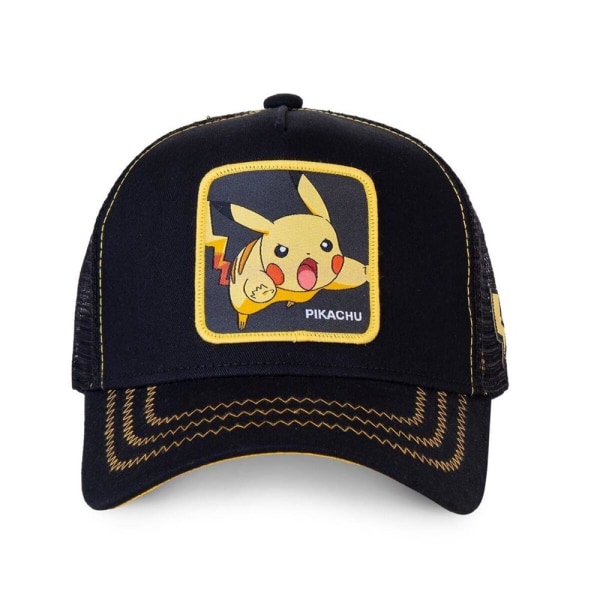 Mössar Capslab Pikachu Pokemon Trucker Svarta Produkt av avvikande storlek