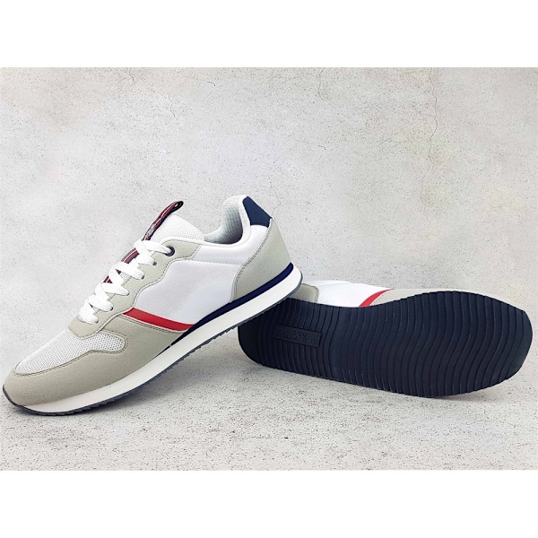 Puolikengät U.S. Polo Assn NOBIL009WHI Harmaat,Valkoiset 43