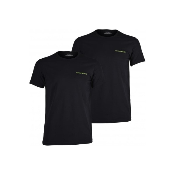 T-shirts Armani 2PACK Sort 184 - 188 cm/XL