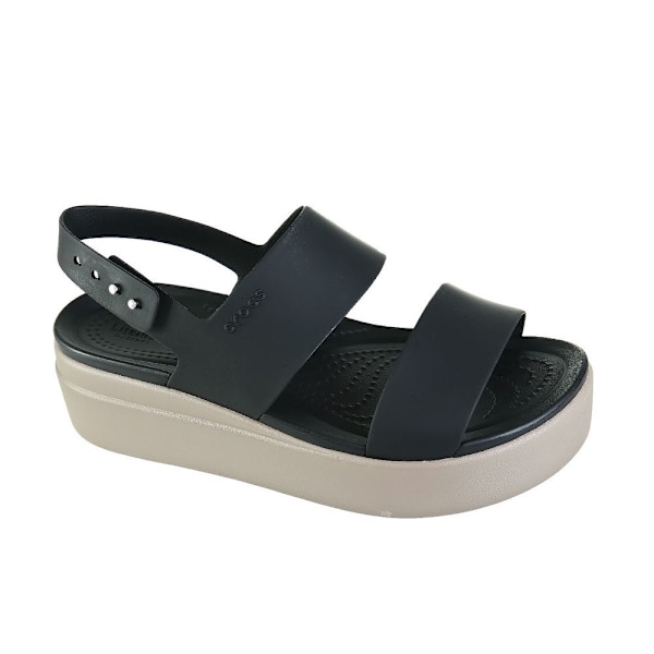 Sandaalit Crocs Brooklyn Low Wedge Mustat 38