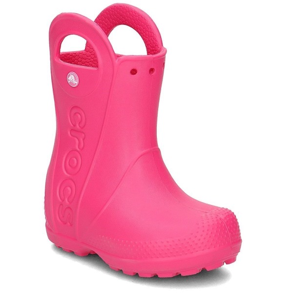 Kumisaappaat Crocs Handle IT Rain Boot Vaaleanpunaiset 32