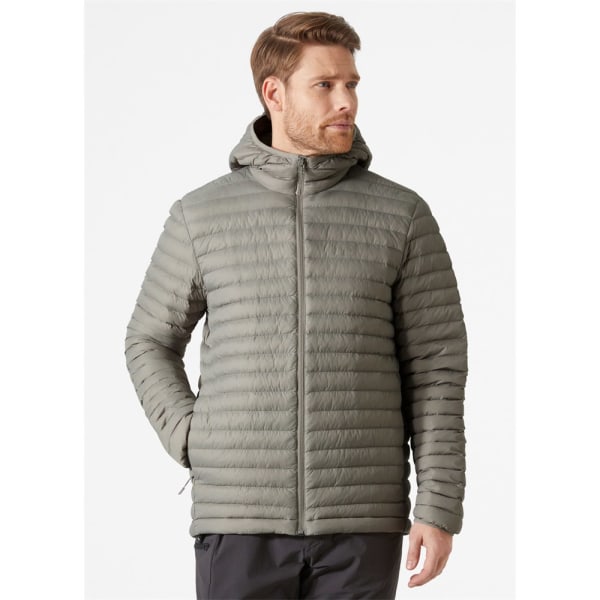 Jakker Helly Hansen Zimowa Sirdal Hooded Insulator Grå 179 - 185 cm/L