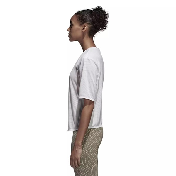 T-shirts Adidas Freelift Aeroknit Hvid 147 - 151 cm/XXS