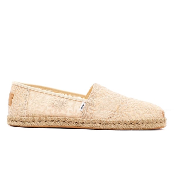 Espadriller Toms Alpargata Krämiga 36