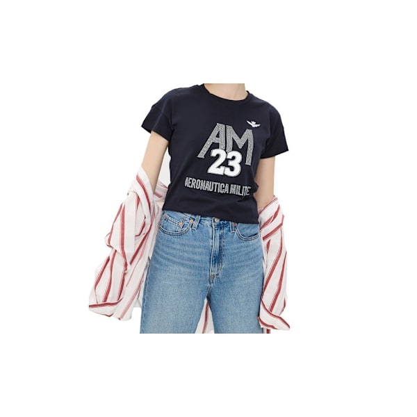T-shirts Aeronautica Militare TS1871DJ51008 Flåde,Blå 173 - 177 cm/L