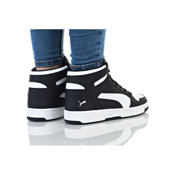 Skor Puma Rebound Layup SL JR Svarta,Vit 37