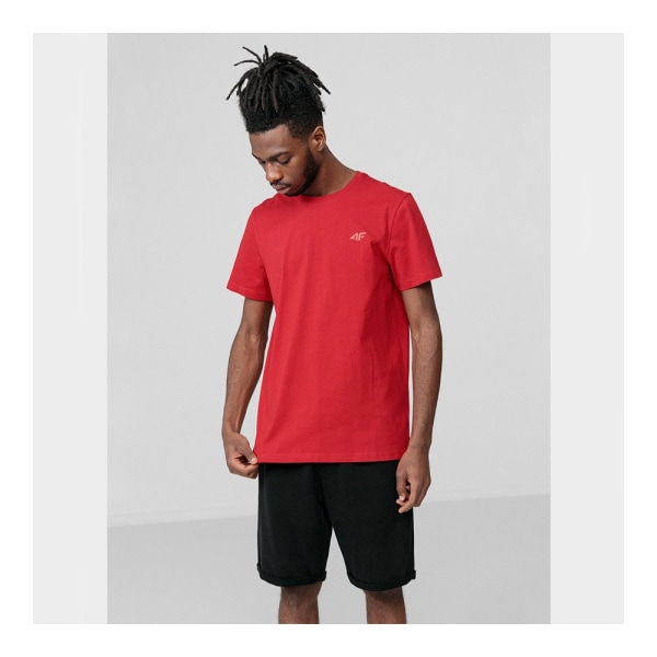 T-paidat 4F H4L22TSM35262S Punainen 185 - 188 cm/XXL