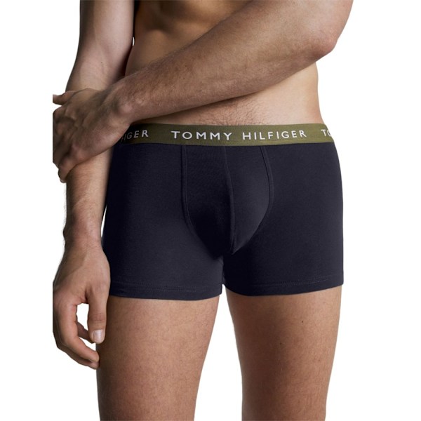 Majtki Tommy Hilfiger 3pk TRUNK WB Sort L