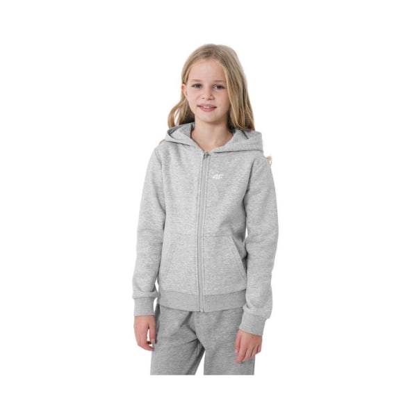 Sweatshirts 4F HJZ22JBLD00125M Gråa 122 - 127 cm