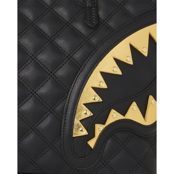 Håndtasker Sprayground Black Mamba Quilted Tote Bag Sort