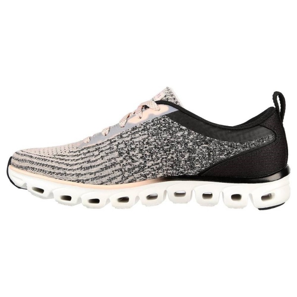 Puolikengät Skechers Glide Step Head Start Mustat,Vaaleanpunaiset 36.5