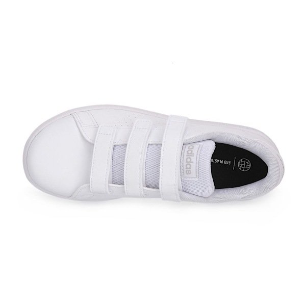 Puolikengät Adidas Advantage Cf C Valkoiset 35
