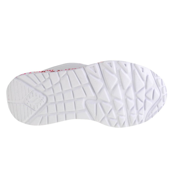 Lågskor Skechers Uno Lite Lovely Luv Vit 36.5