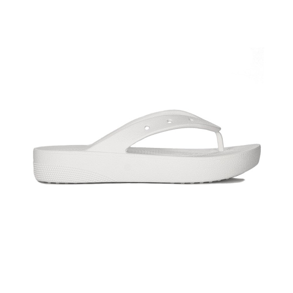 Varvassandaalit Crocs Platform Flip Valkoiset 41