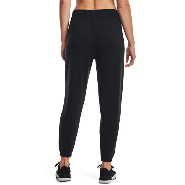 Housut Under Armour Rival Terry Jogger Mustat 163 - 167 cm/S