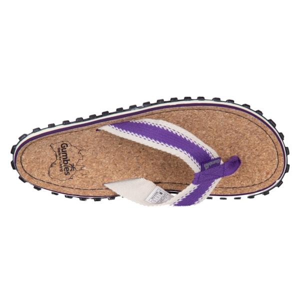 Flip-flops Gumbies Corker Hvid,Lilla 37