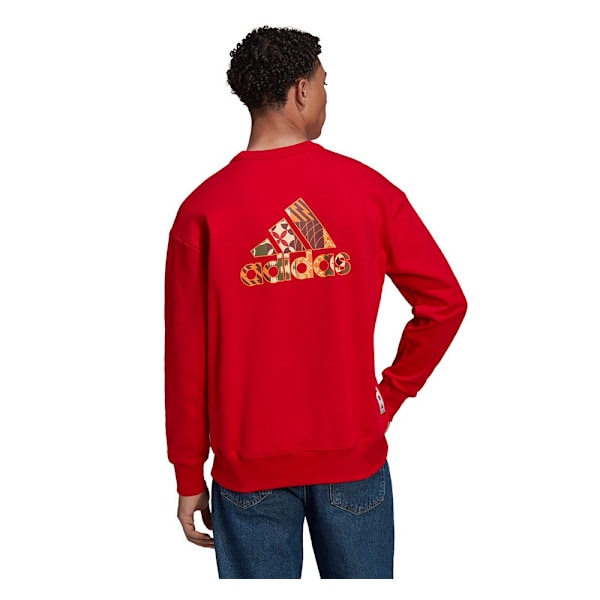 Sweatshirts Adidas Manchester United Cny Rød 188 - 193 cm/XXL