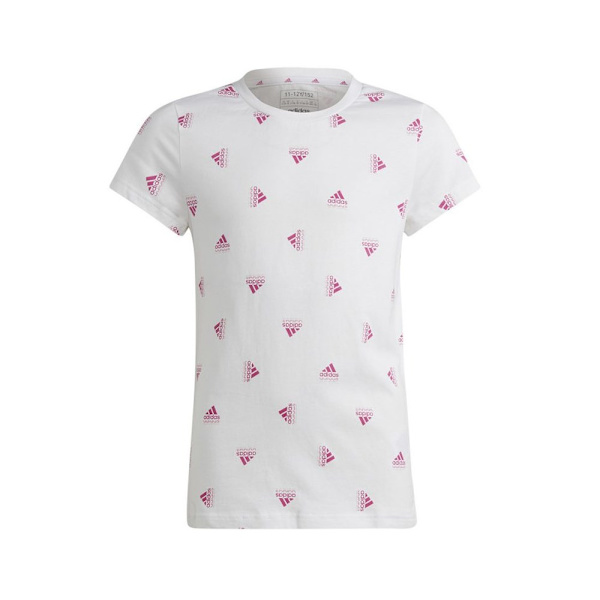 Shirts Adidas Bluv Tee JR Vit 159 - 164 cm/L