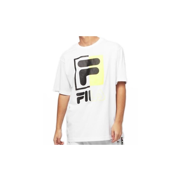 Shirts Fila Men Saku Tee Vit 174 - 179 cm/M