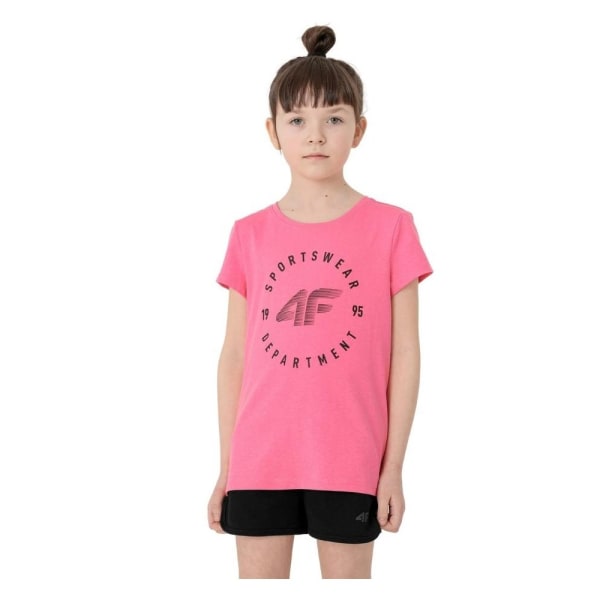 T-shirts 4F JTSD003 Pink 122 - 127 cm