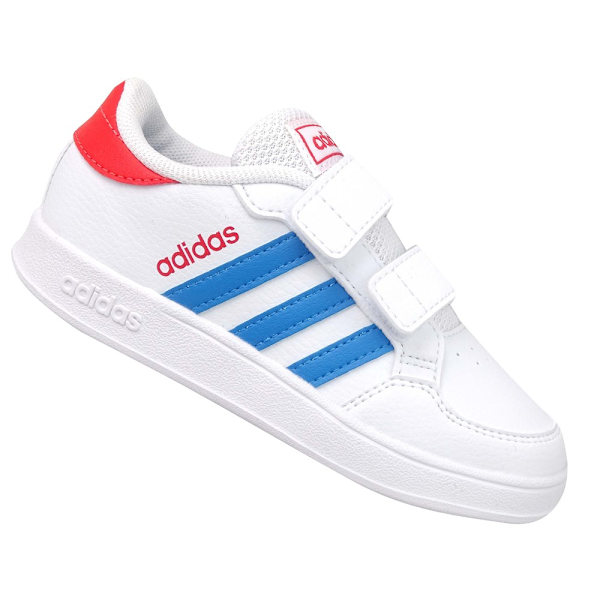 Lågskor Adidas Breaknet Vit,Blå 24