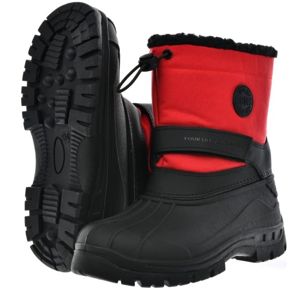 Snowboots Big Star MM374125 Sort,Rød 35