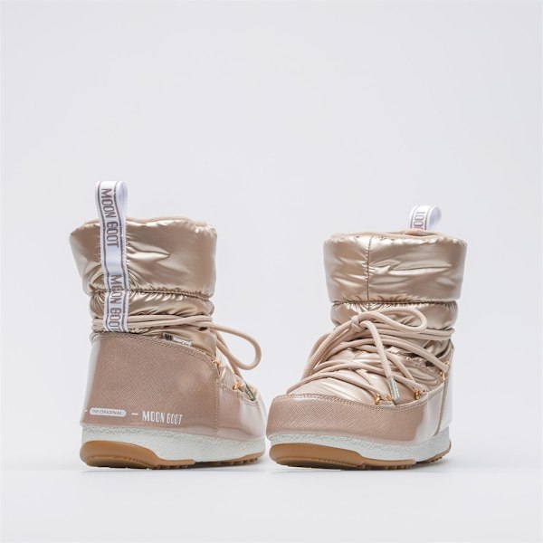 Støvletter Moon Boot Pillow Waterproof Guld,Pink 37