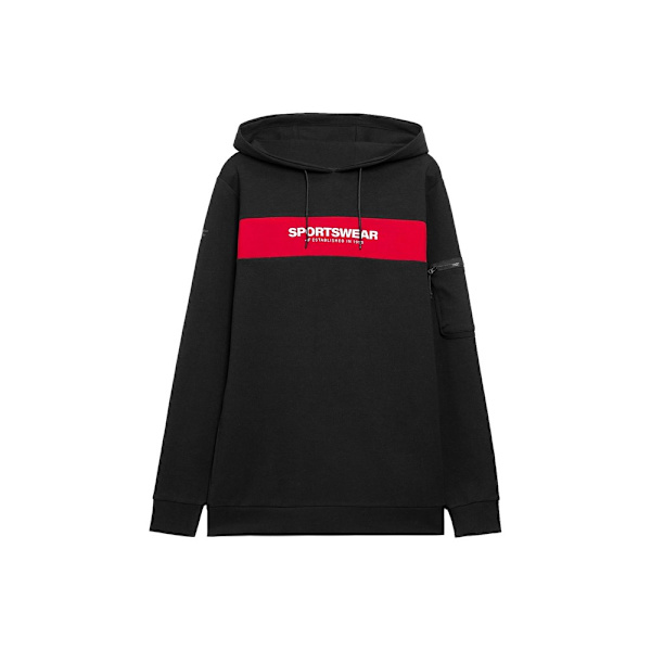 Sweatshirts 4F BLM015 Sort 176 - 179 cm/M