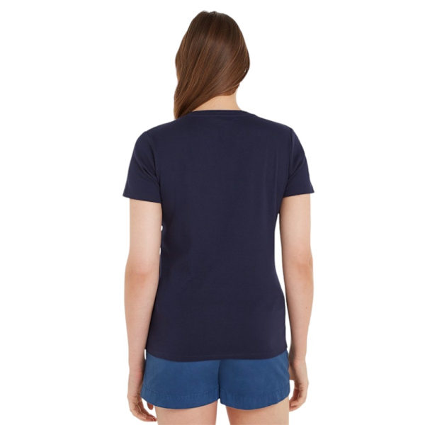 T-shirts Tommy Hilfiger WW0WW37873DW5 Flåde 158 - 162 cm/XS