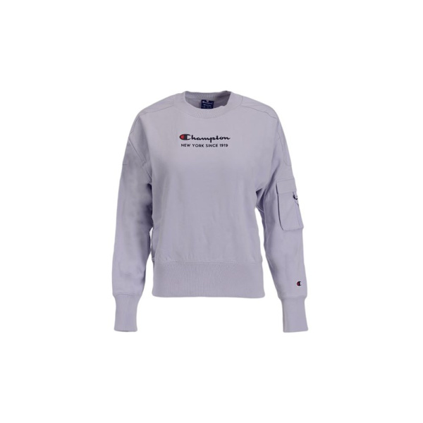 Sweatshirts Champion Crewneck Sweatshirt Grå,Lilla 158 - 162 cm/XS