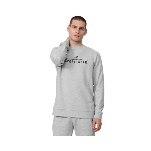 Sweatshirts 4F BLM350 Grå 185 - 188 cm/3XL